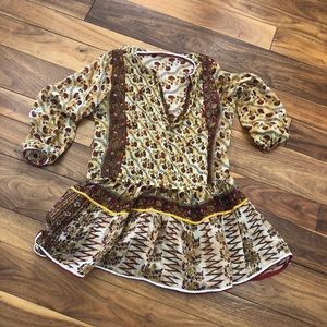 Poupette St Barth Floral Print Mini Dress small